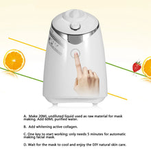 Afbeelding in Gallery-weergave laden, Fruit Mask Machine DIY Natural Fruit Vegetable Face Mask Maker Facial Care Fresh Collagen Beauty Machine Vegetable Mask Machine
