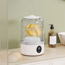 Afbeelding in Gallery-weergave laden, Mini Underwear Washer Rechargeable 1L Electric Socks Washing Machine Household Small Wireless Portable Laundry Underwear Cleaner
